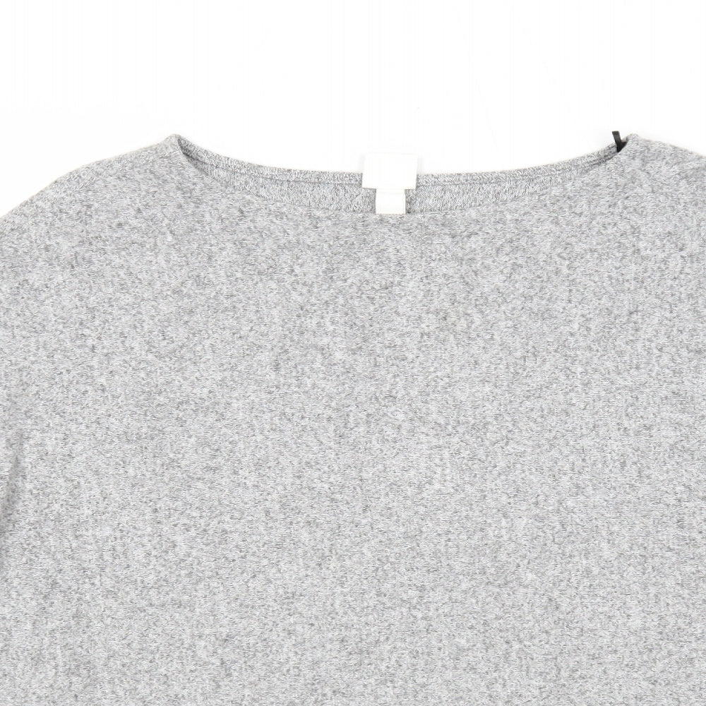Womens UK Size L H&M Grey Pullover Jumper