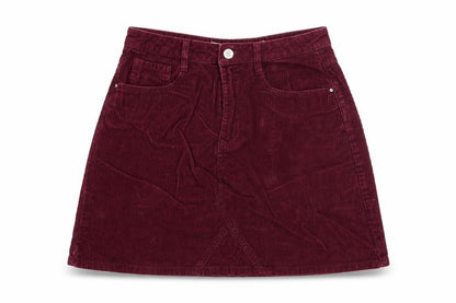 Womens UK Size 8 Denim & Co. A-Line Corduroy Skirt
