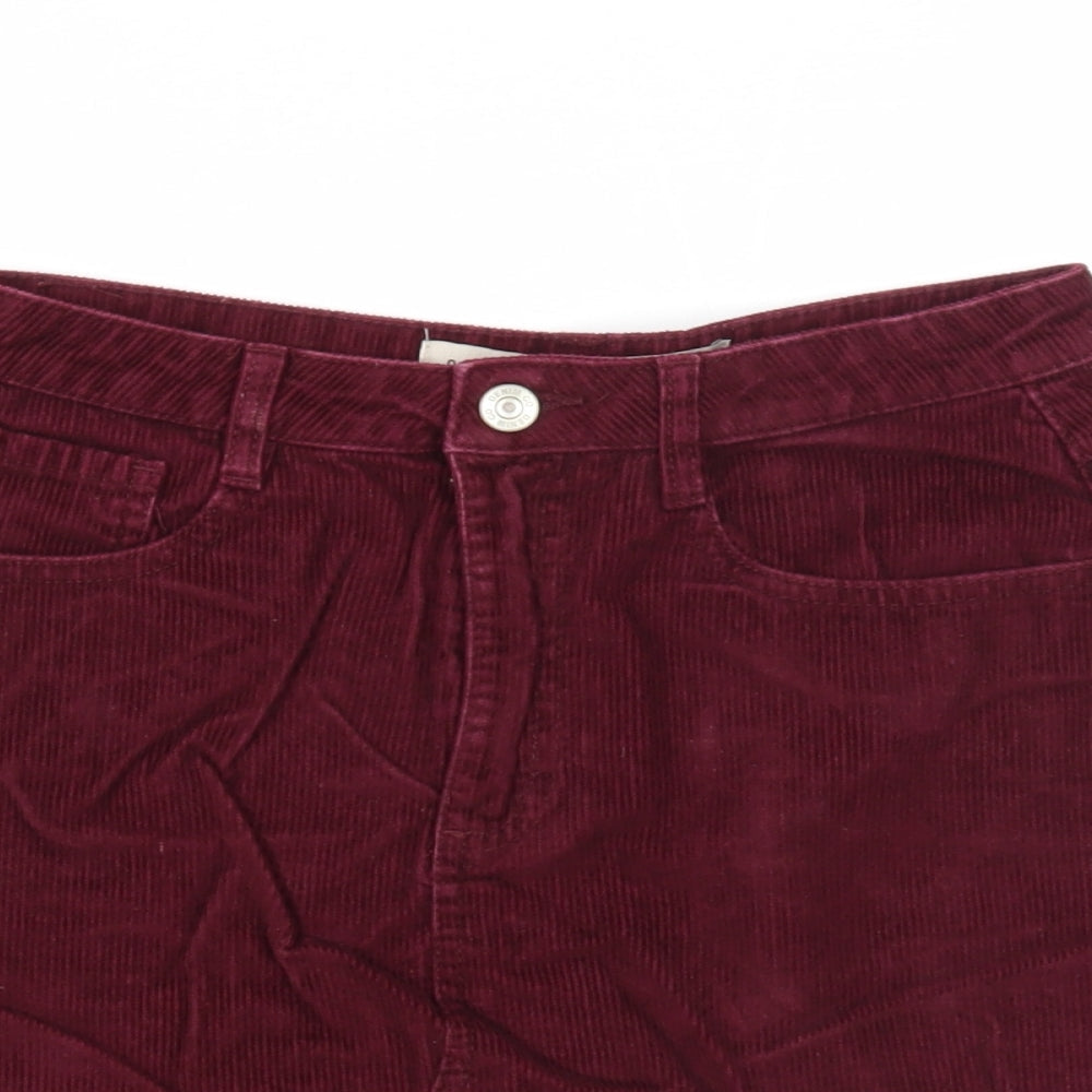 Womens UK Size 8 Denim & Co. A-Line Corduroy Skirt