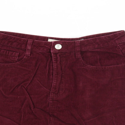 Womens UK Size 8 Denim & Co. A-Line Corduroy Skirt