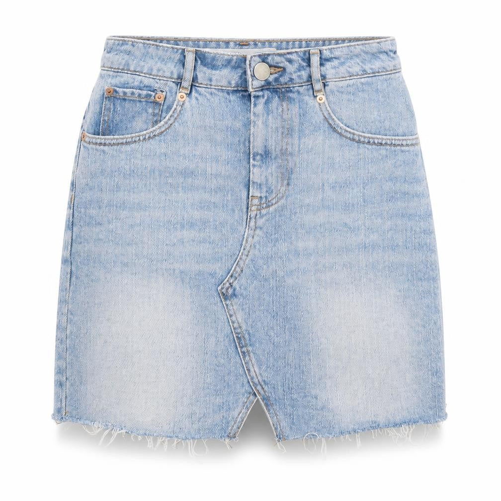 Womens UK Size 4 ASOS A-Line Denim Skirt