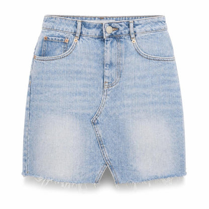 Womens UK Size 4 ASOS A-Line Denim Skirt
