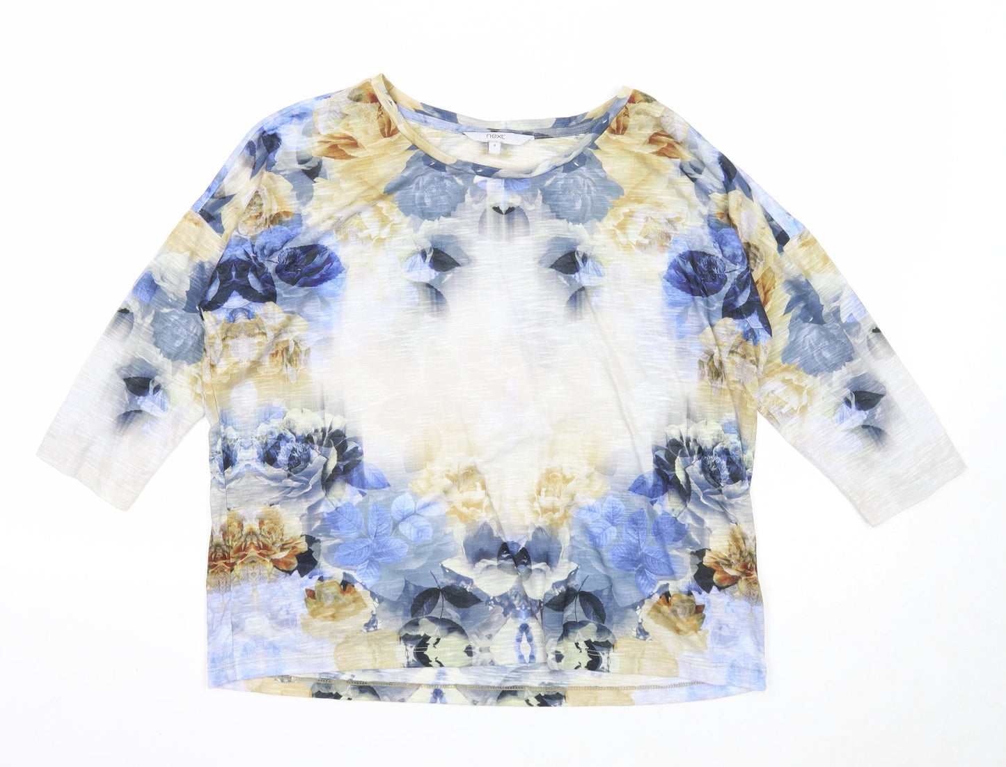 Womens UK Size 8 NEXT Multicoloured Basic T-Shirt