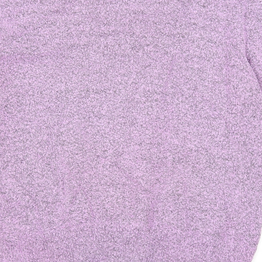 Womens UK Size 18 M&Co Purple Pullover Jumper