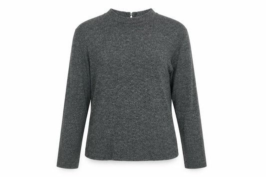 Womens UK Size 6 Atmosphere Grey Basic T-Shirt