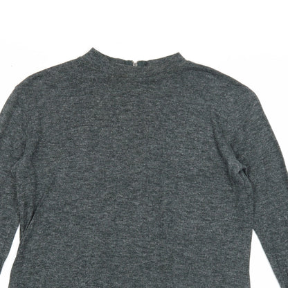 Womens UK Size 6 Atmosphere Grey Basic T-Shirt