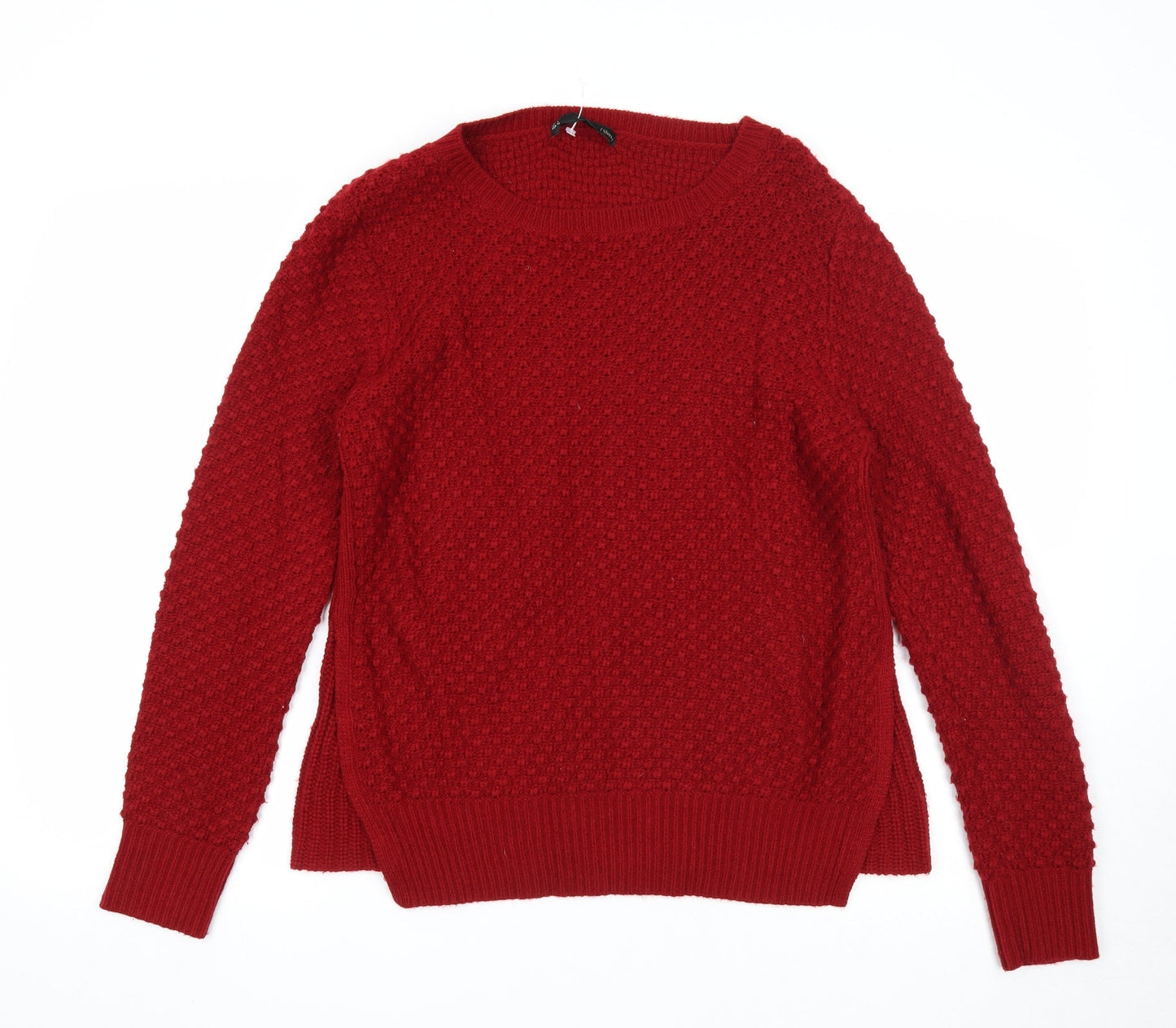Womens UK Size L Sfera Red Pullover Jumper