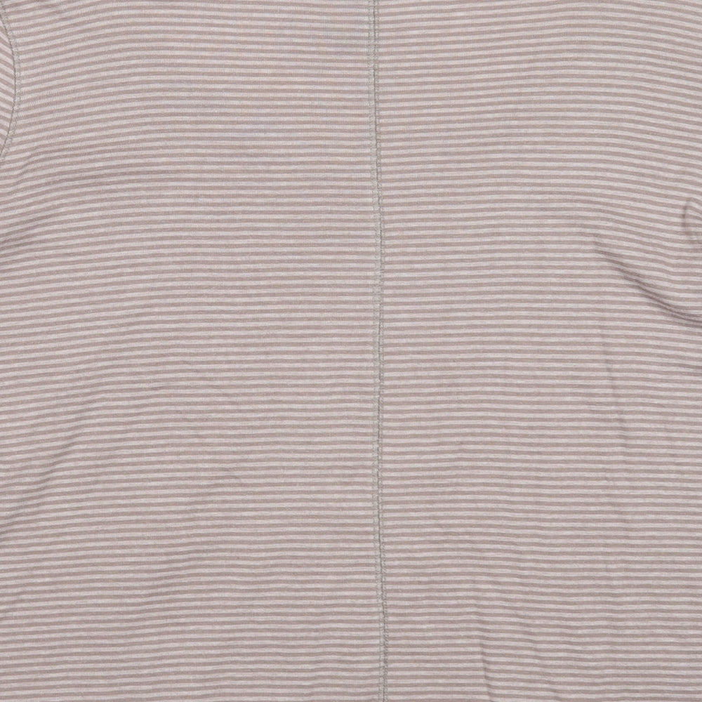 Womens UK Size 14 Marks and Spencer Brown Basic Blouse