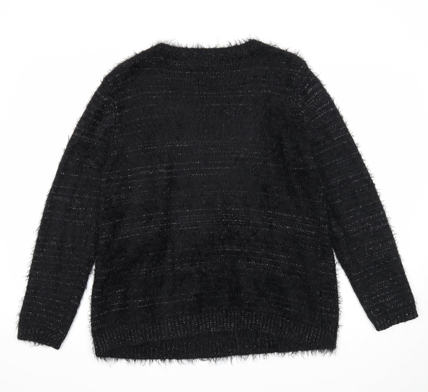Womens UK Size M Wallis Black Pullover Jumper