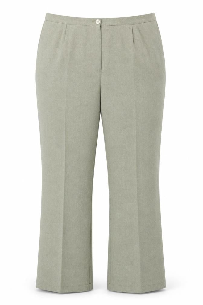 Womens UK Size 18 Agenda Regular Fit  Green Trousers