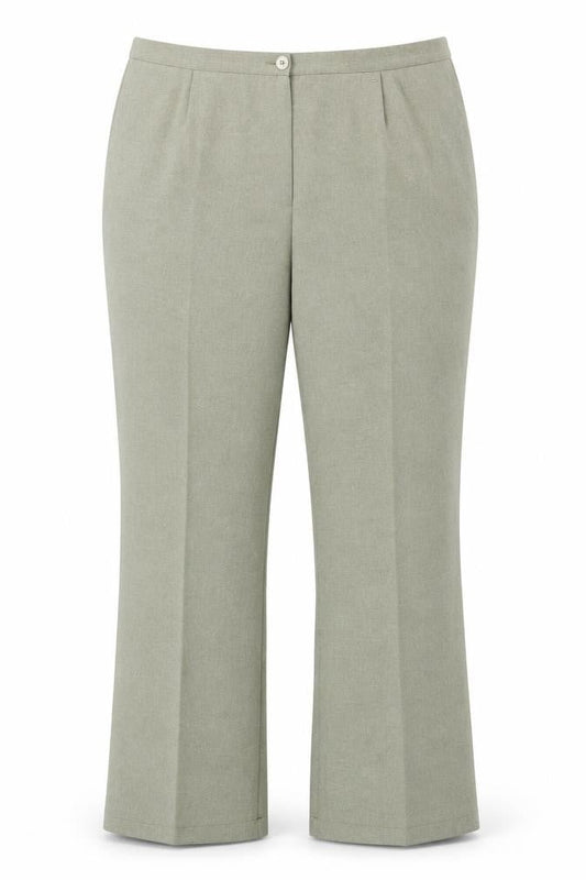Womens UK Size 18 Agenda Regular Fit  Green Trousers