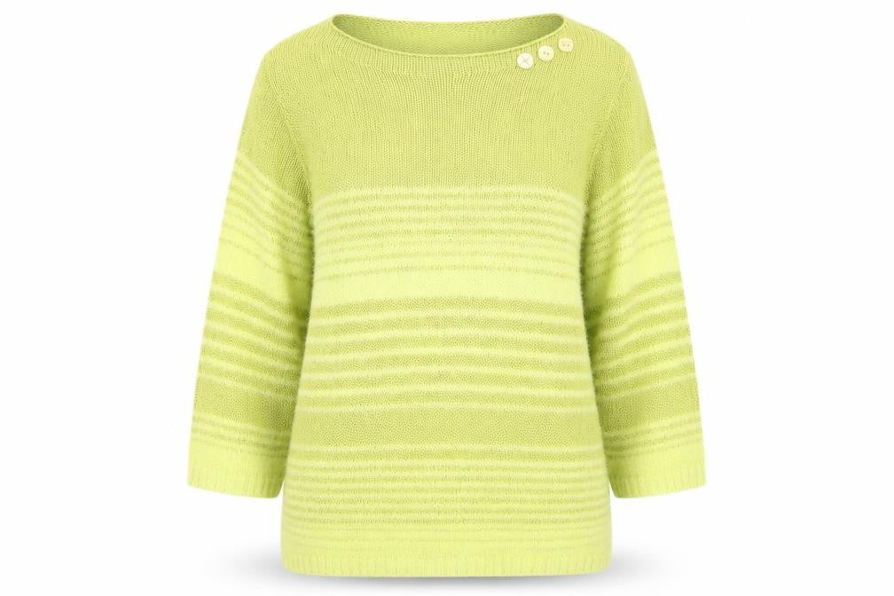 Womens UK Size L Per Una Green Pullover Jumper
