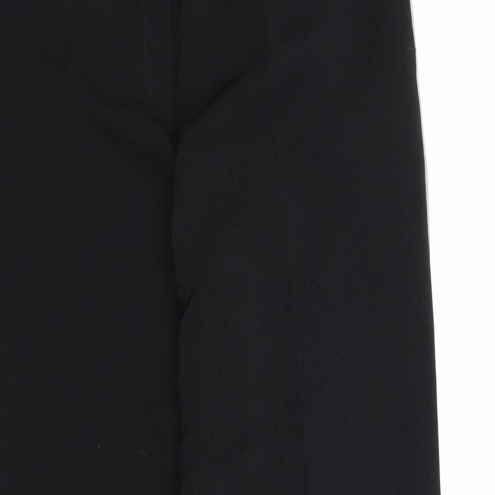 Womens UK Size 12 Preworn Regular Fit  Black Trousers