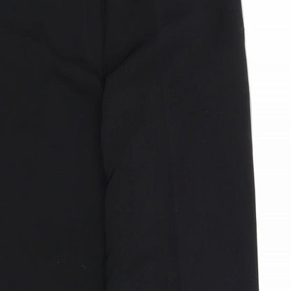 Womens UK Size 12 Preworn Regular Fit  Black Trousers
