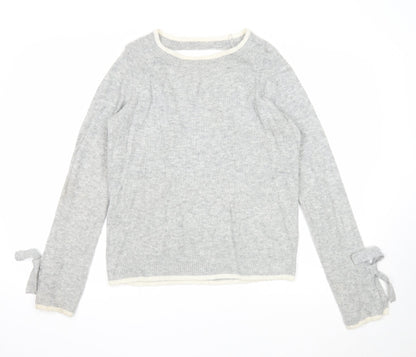 Womens UK Size 10 Dorothy Perkins Grey Pullover Jumper