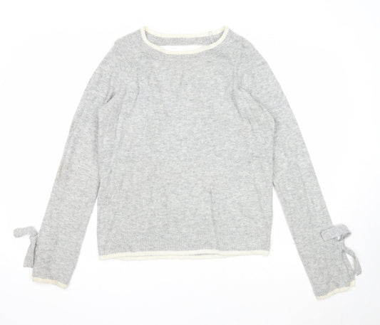 Womens UK Size 10 Dorothy Perkins Grey Pullover Jumper
