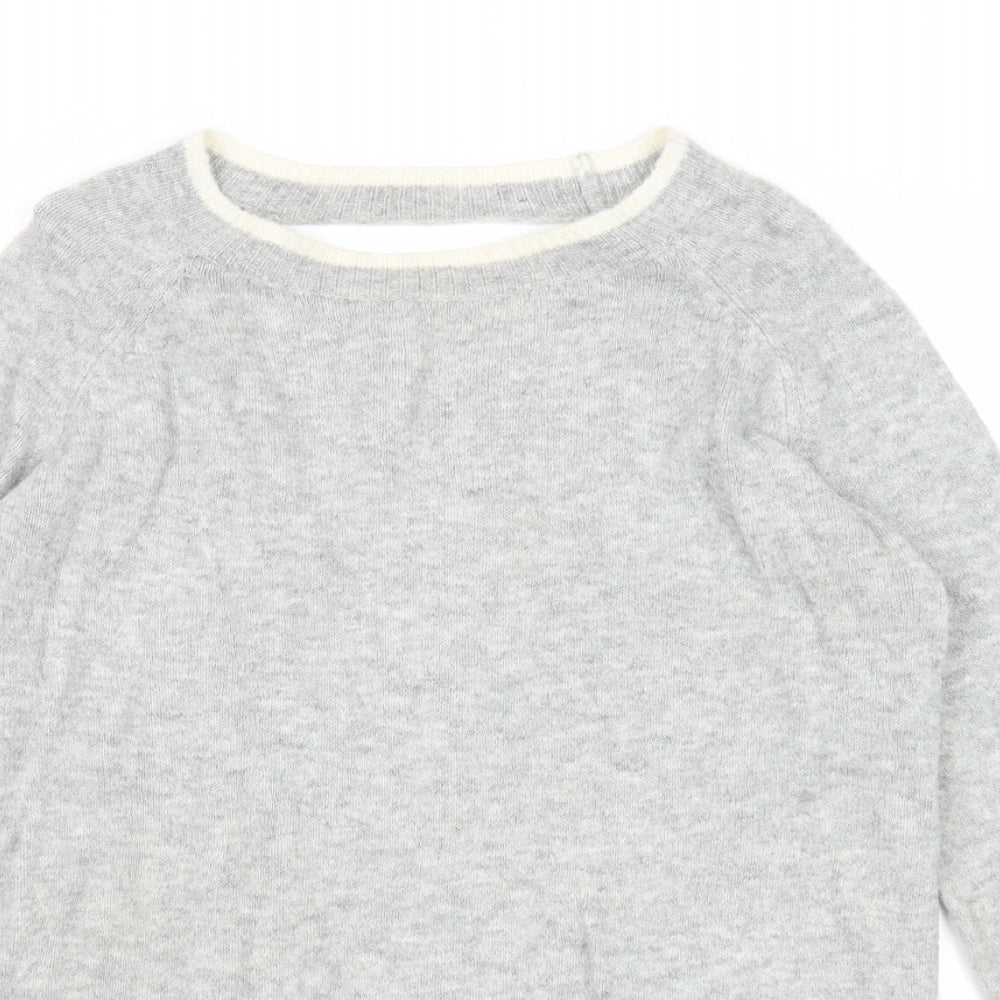 Womens UK Size 10 Dorothy Perkins Grey Pullover Jumper