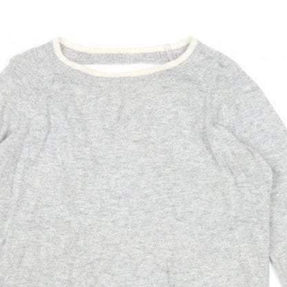 Womens UK Size 10 Dorothy Perkins Grey Pullover Jumper