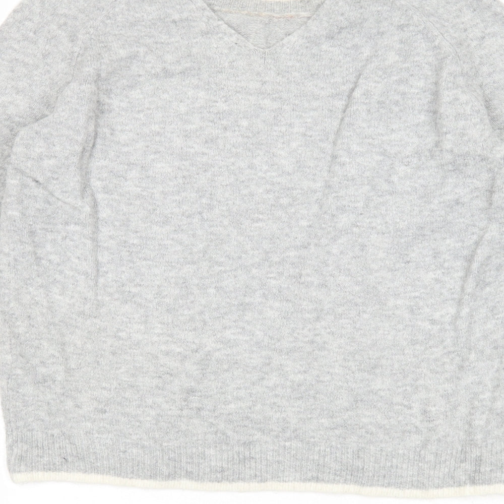 Womens UK Size 10 Dorothy Perkins Grey Pullover Jumper