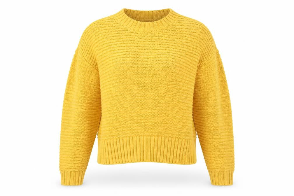 Womens UK Size XS H&M Yellow Pullover Jumper