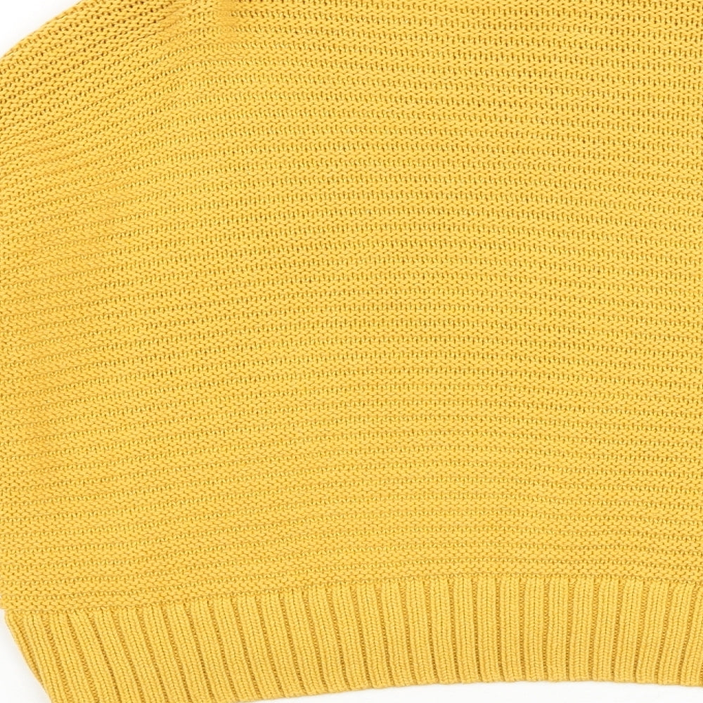 Womens UK Size XS H&M Yellow Pullover Jumper