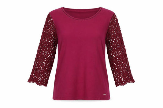 Womens UK Size M Country Casuals Pink Basic T-Shirt