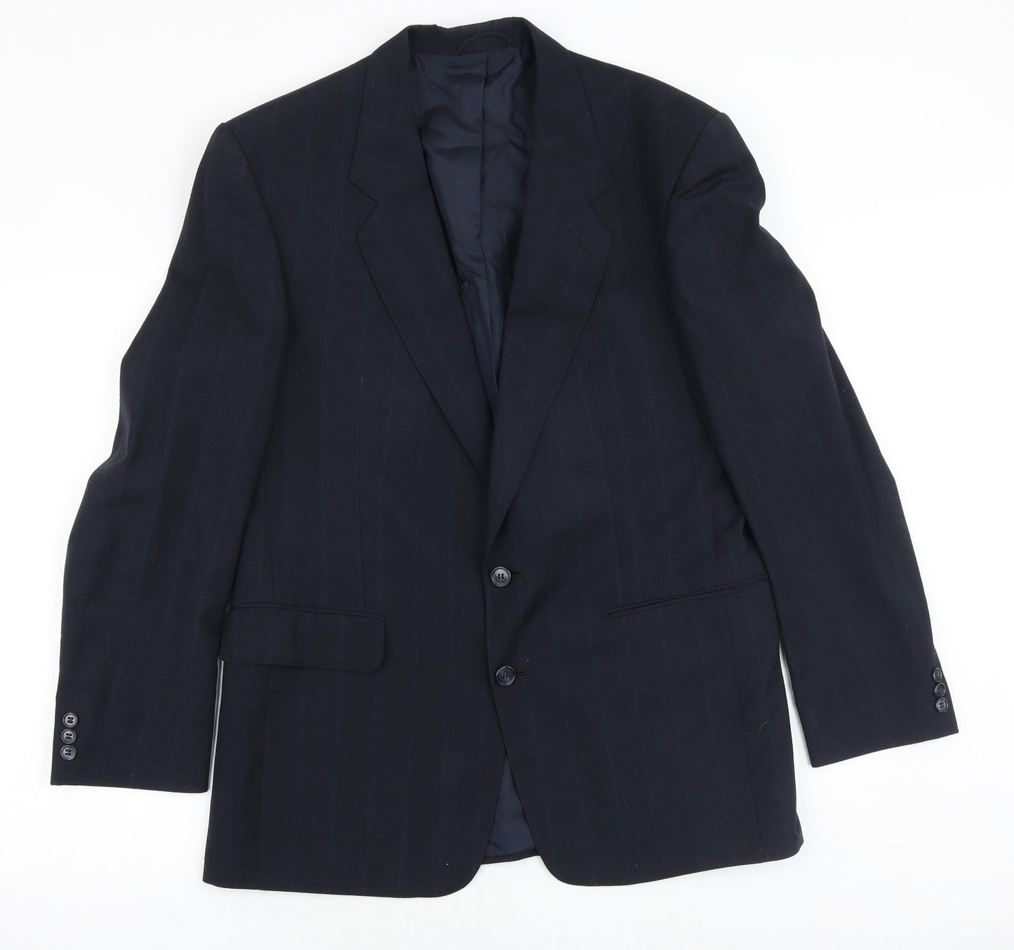 Mens UK Size 42 Bernhardt Regular Blue Suit Jacket