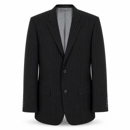 Mens UK Size 38 Avenue Regular Black Suit Jacket