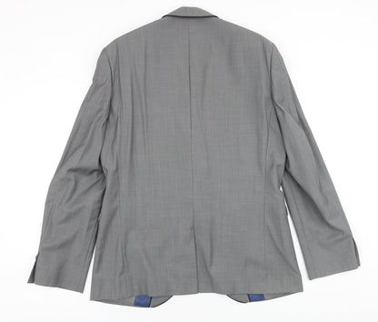 Mens UK Size 40 NEXT Regular Grey Suit Jacket