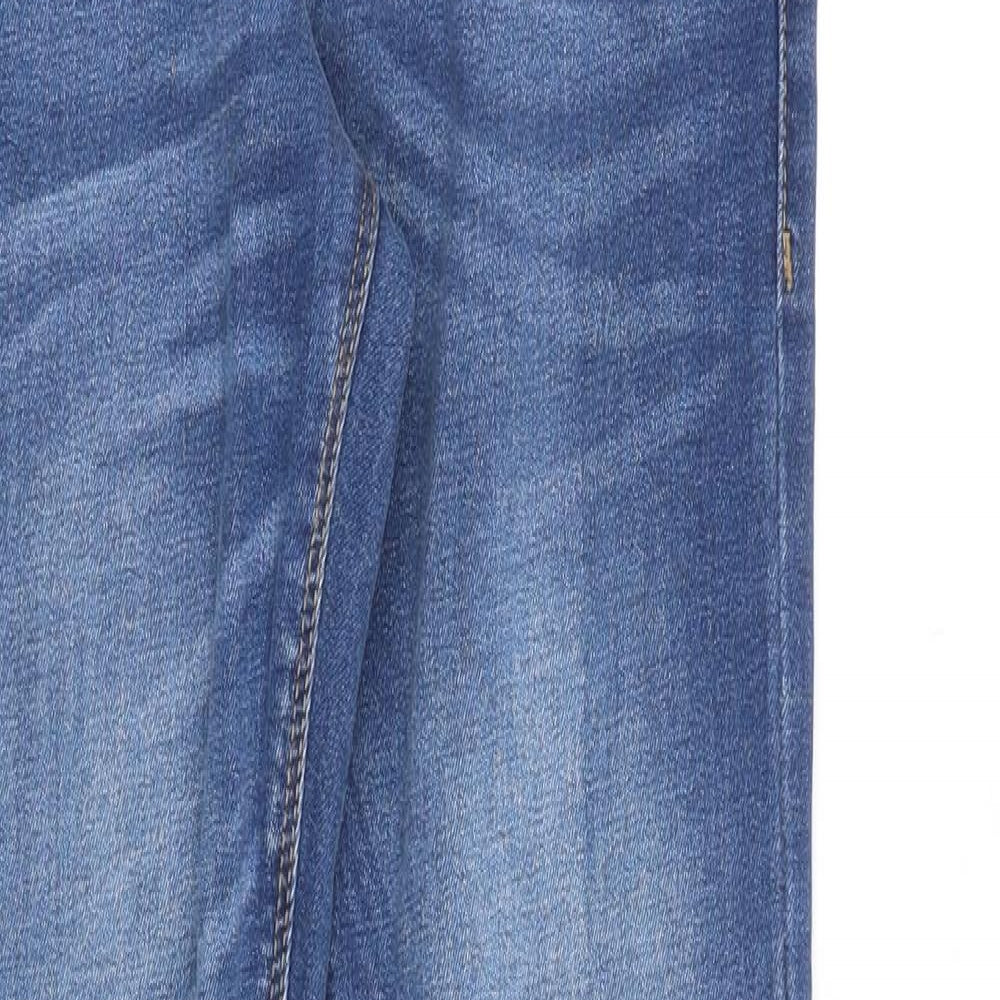 Denim & Co. Mens Blue Cotton Skinny Jeans Size 28 in Regular Zip