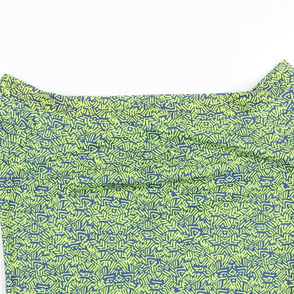Womens UK Size 8 NEXT Green Basic T-Shirt