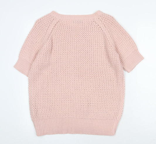 Womens UK Size M Originals Pink Pullover Jumper