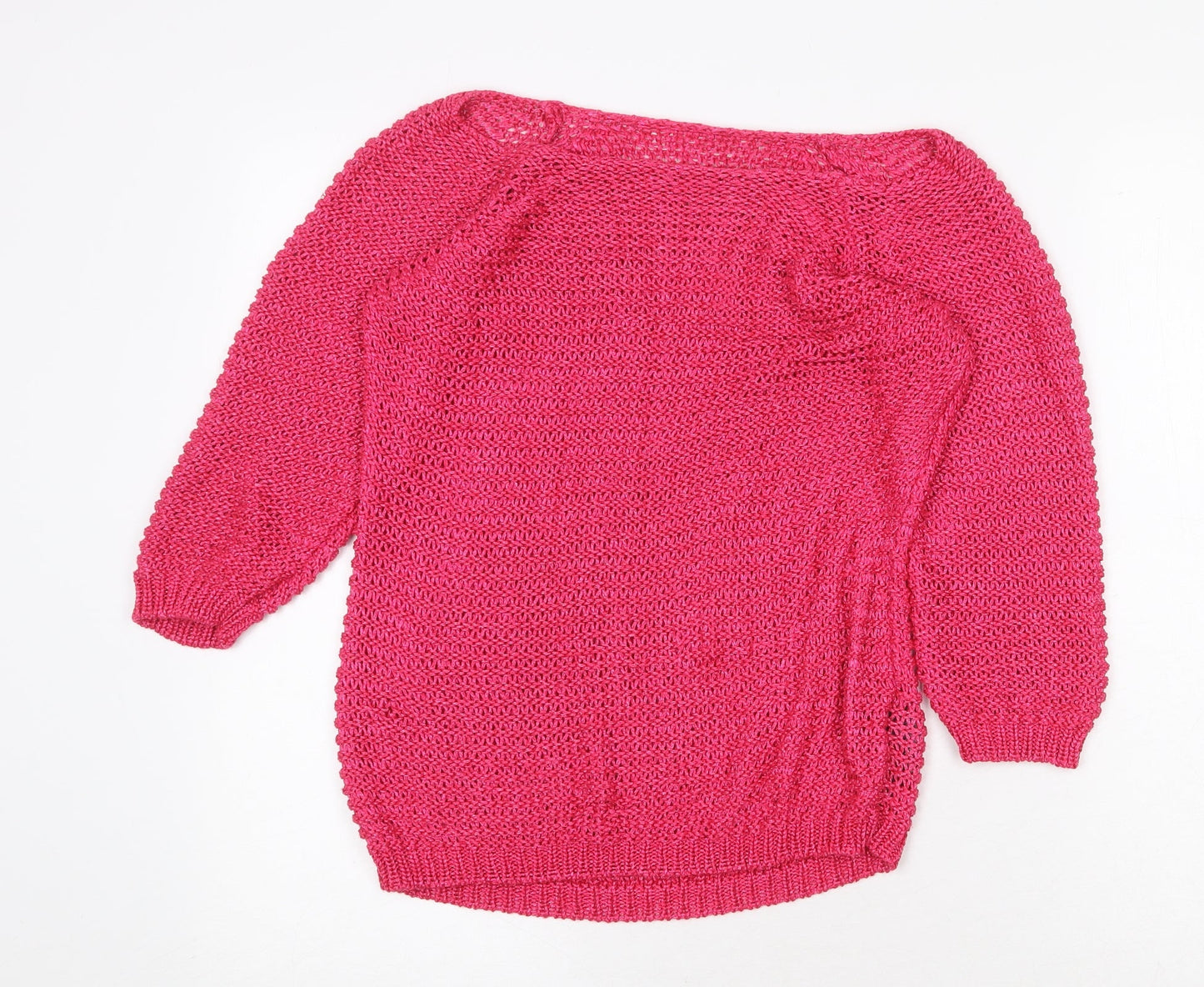 Womens UK Size M Per Una Pink Pullover Jumper