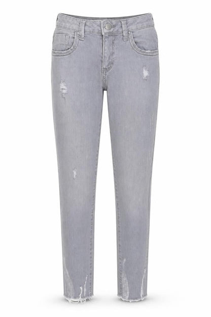 Womens UK Size 6 Denim & Co. Regular Fit Skinny Grey Jeans