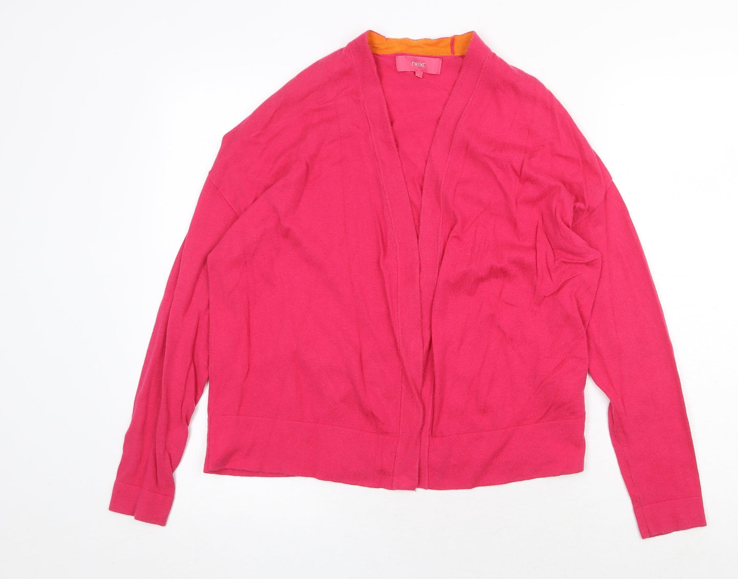 Womens UK Size 8 NEXT Pink Cardigan Jumper