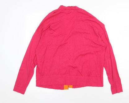 Womens UK Size 8 NEXT Pink Cardigan Jumper
