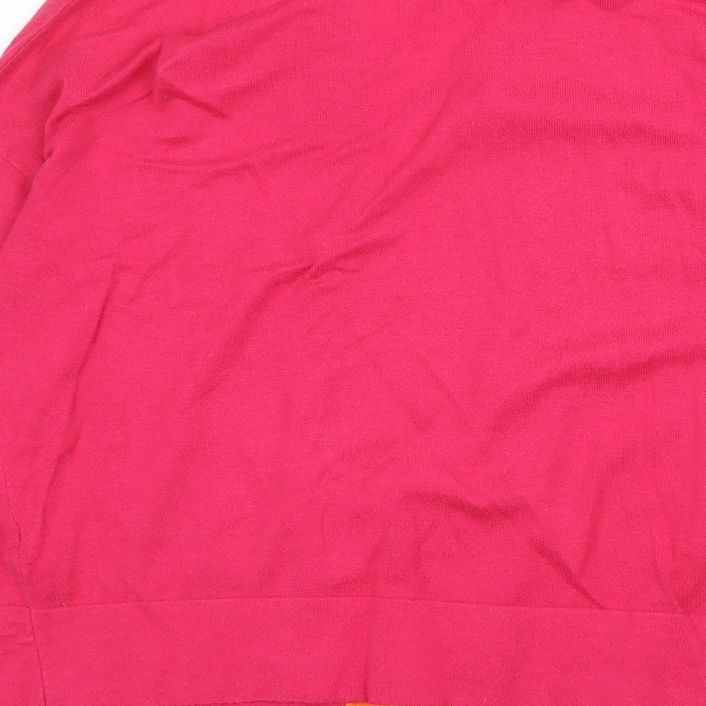 Womens UK Size 8 NEXT Pink Cardigan Jumper