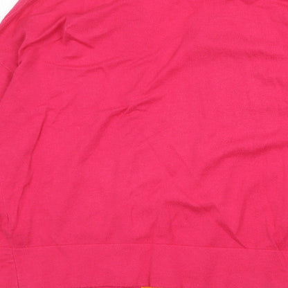 Womens UK Size 8 NEXT Pink Cardigan Jumper