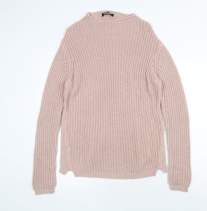 Womens UK Size 14 Fashion Union Pink Pullover Jumper