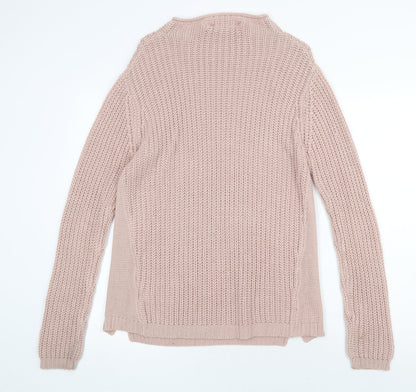 Womens UK Size 14 Fashion Union Pink Pullover Jumper