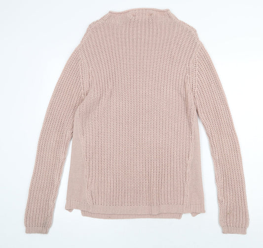 Womens UK Size 14 Fashion Union Pink Pullover Jumper