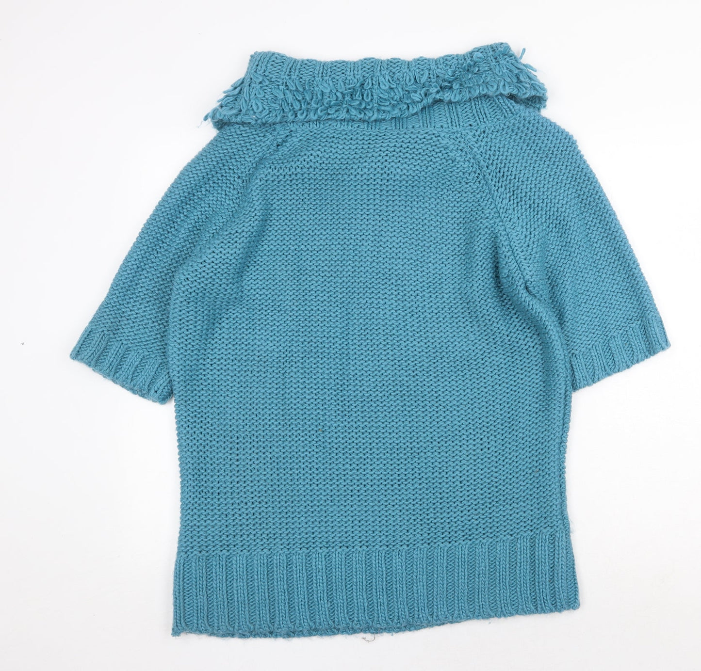 Womens UK Size XL Preworn Green Pullover Jumper