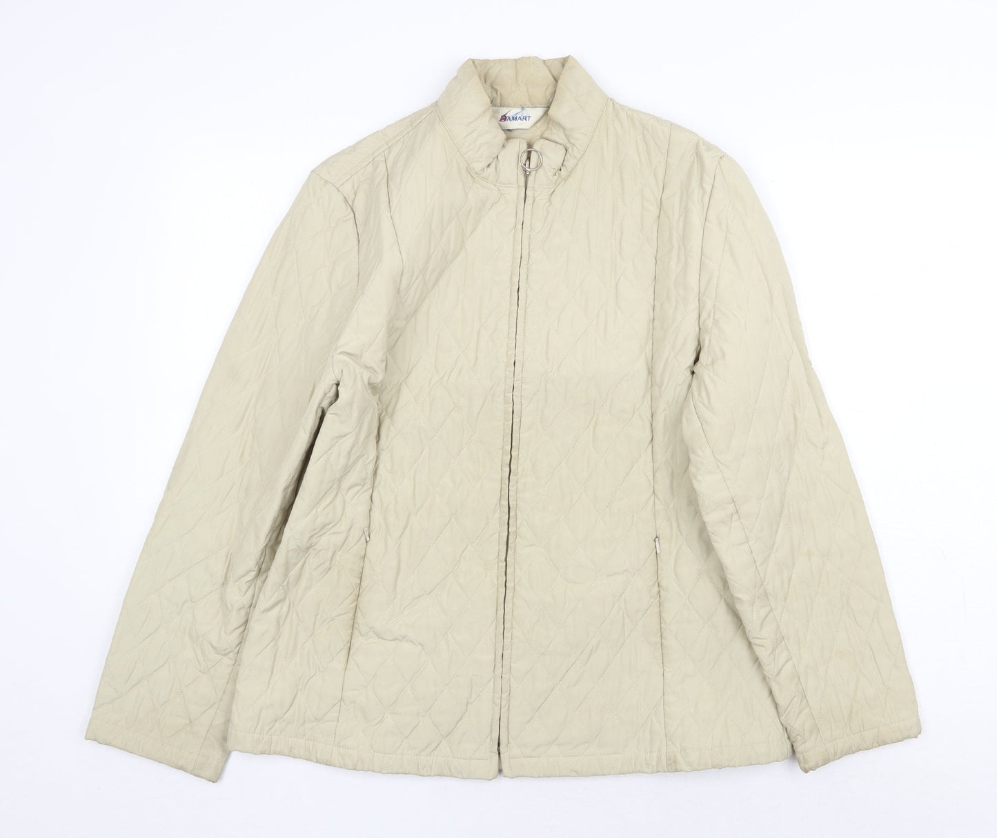 Womens UK Size 12 Damart Beige Jacket