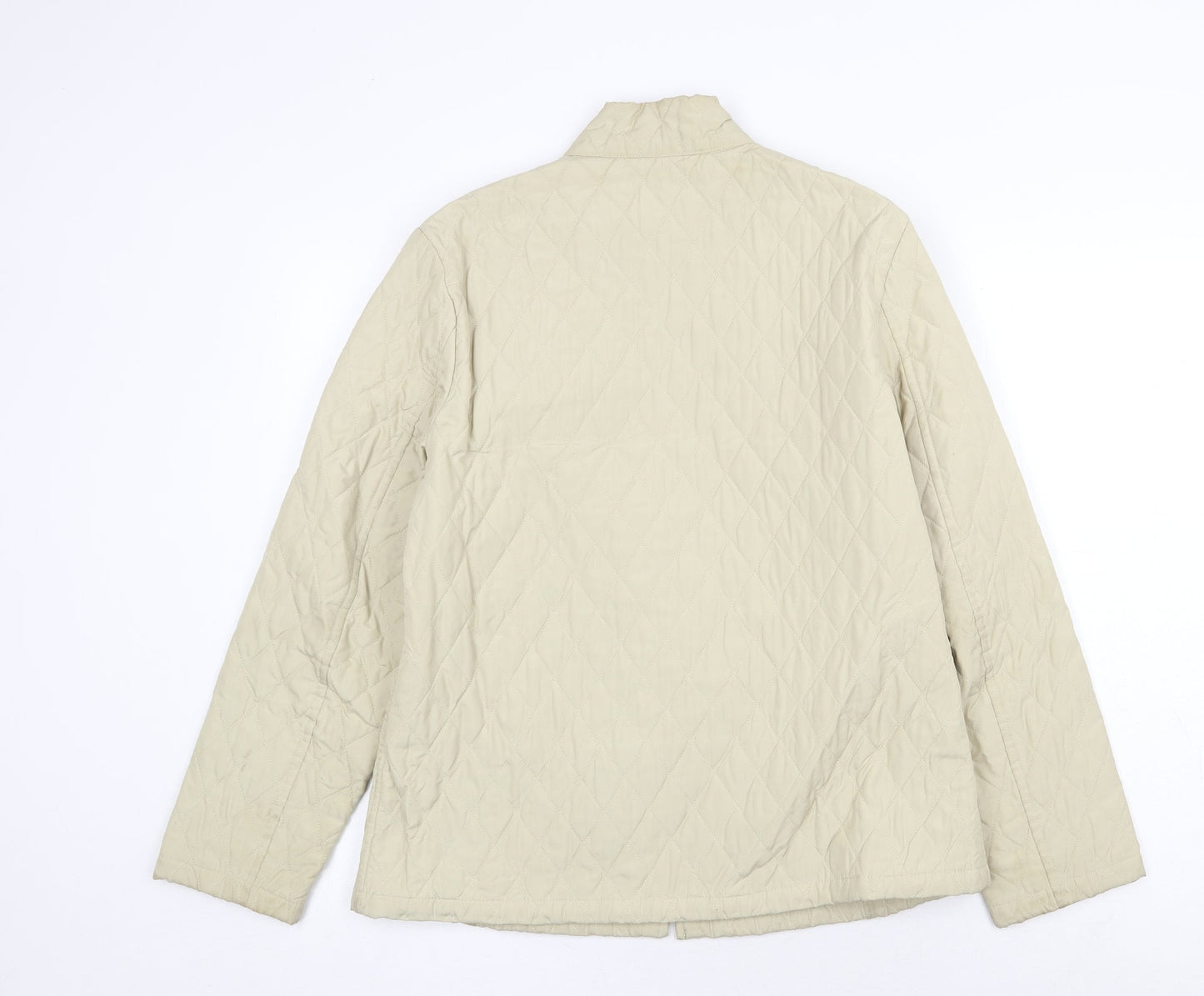 Womens UK Size 12 Damart Beige Jacket