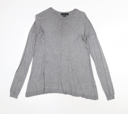 Womens UK Size 8 Atmosphere Grey Pullover Jumper