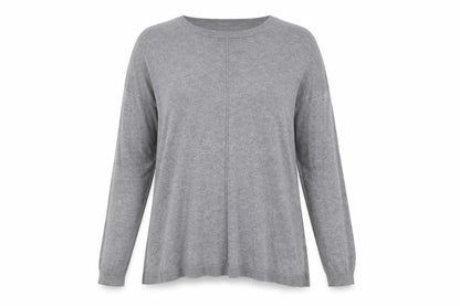 Womens UK Size 8 Atmosphere Grey Pullover Jumper