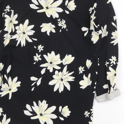 Womens UK Size S H&M Black Pullover Jumper