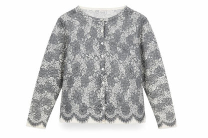 Womens UK Size L OPUS Grey Cardigan Jumper