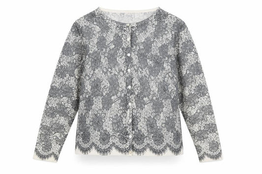 Womens UK Size L OPUS Grey Cardigan Jumper