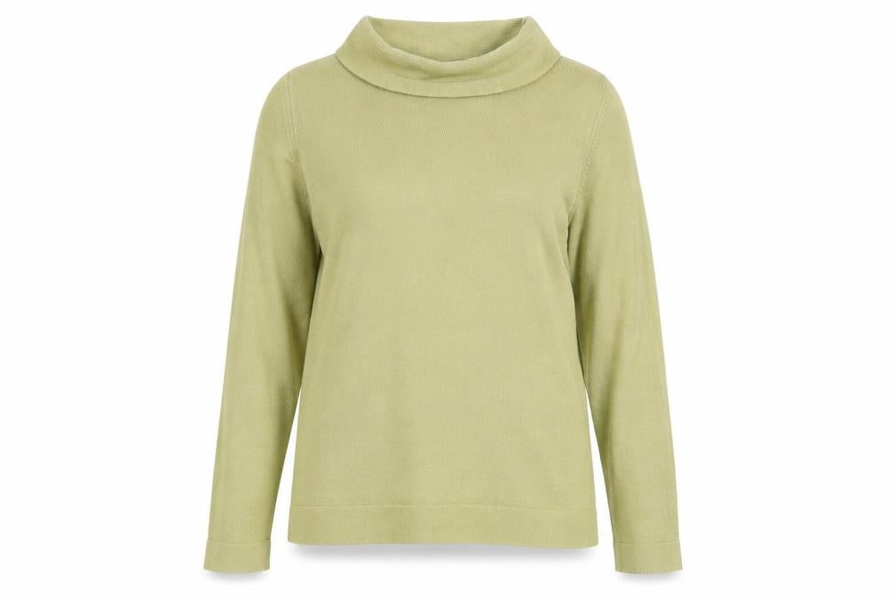 Womens UK Size 12 Marks and Spencer Green Pullover Jumper